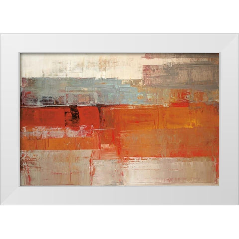 Unsolar White Modern Wood Framed Art Print by Colbert, Peter