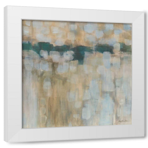 Carbon Neutral White Modern Wood Framed Art Print by Parker, Karen Lorena