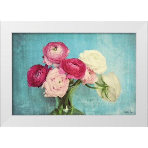 Summer Fun White Modern Wood Framed Art Print by Atria, Cristin