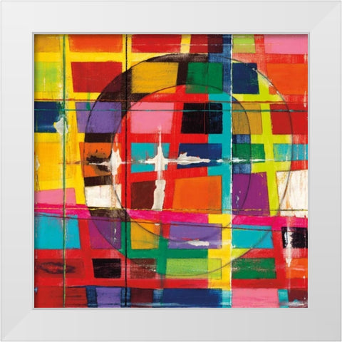 Lonely Record White Modern Wood Framed Art Print by Vida, Dante