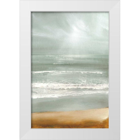 Cloudbreak White Modern Wood Framed Art Print by Gold, Caroline