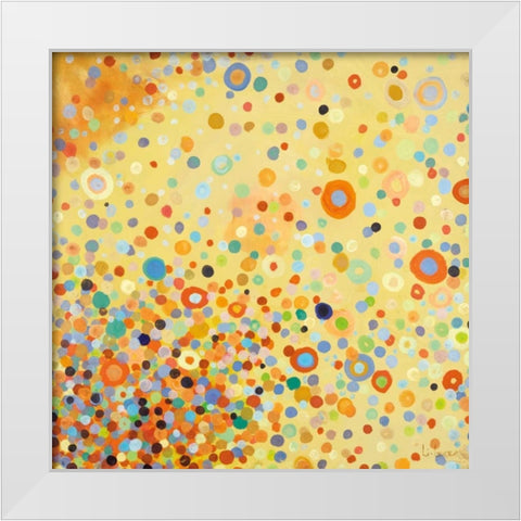 Diversity White Modern Wood Framed Art Print by Li-Leger, Don