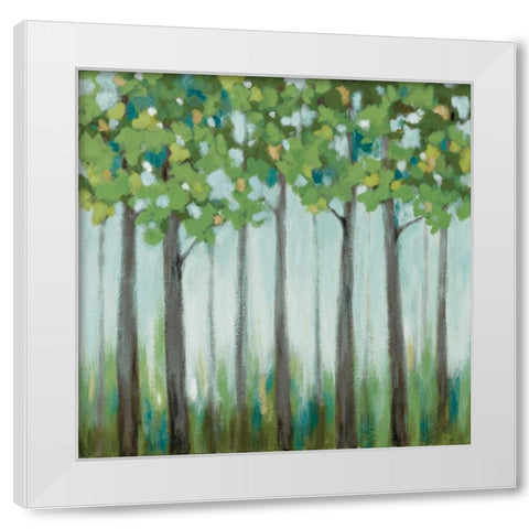 Tranquil View II White Modern Wood Framed Art Print by Vindedzis, Rita