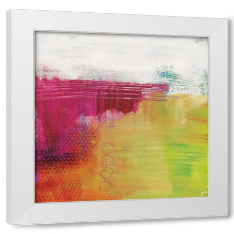 We Found Love White Modern Wood Framed Art Print by Hawkins, Julie