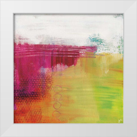 We Found Love White Modern Wood Framed Art Print by Hawkins, Julie