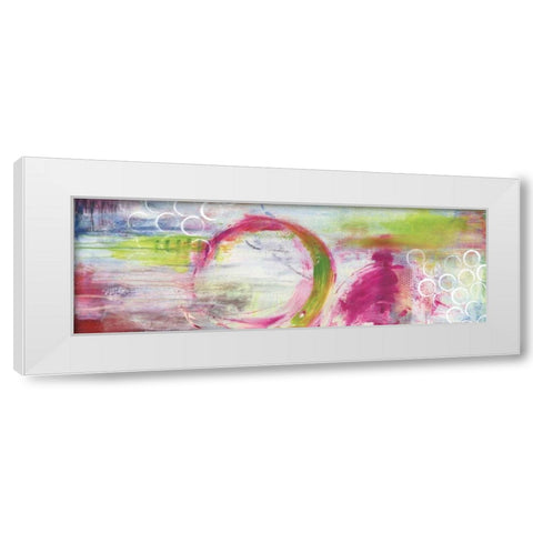 All We Are White Modern Wood Framed Art Print by Hawkins, Julie