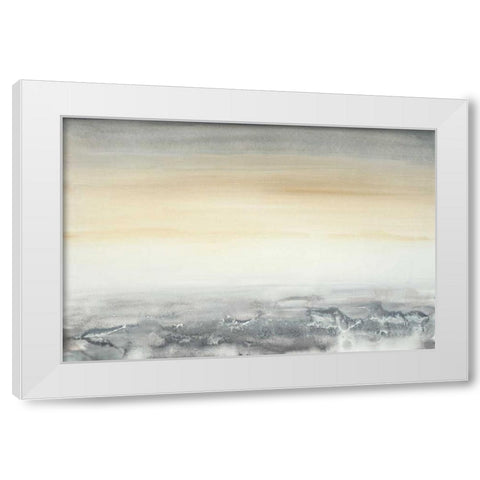 Sable Island White Modern Wood Framed Art Print by St. Germain, Patrick