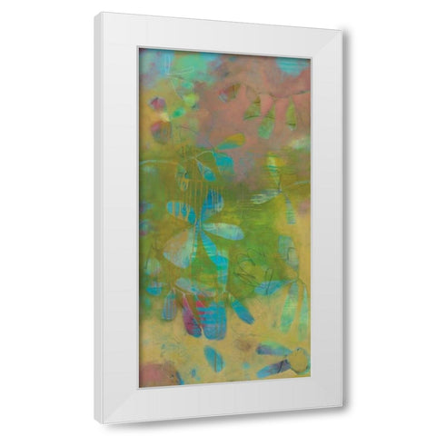 Laughter and Tears I White Modern Wood Framed Art Print by Weber, Jennifer