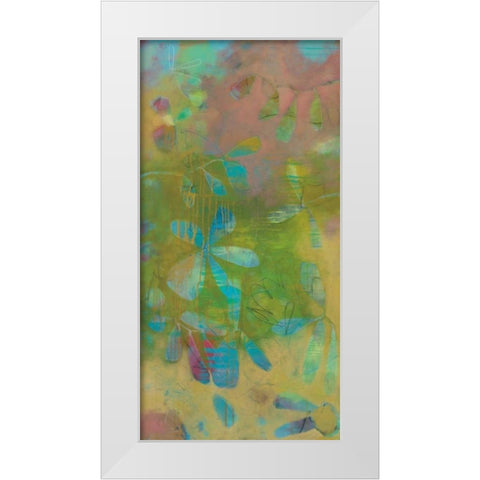 Laughter and Tears I White Modern Wood Framed Art Print by Weber, Jennifer