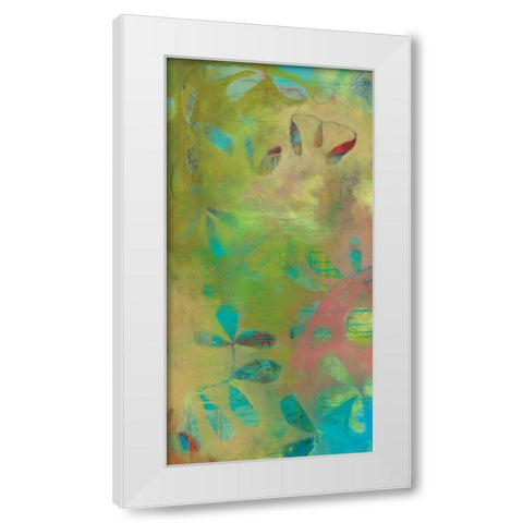 Laughter and Tears II White Modern Wood Framed Art Print by Weber, Jennifer