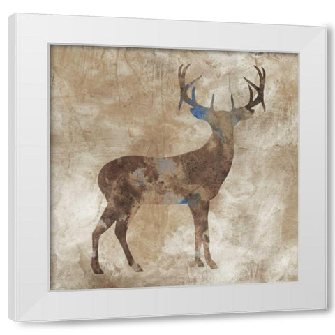 Oh Dear I White Modern Wood Framed Art Print by Fontaine, Stephane