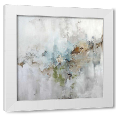 It Is Written White Modern Wood Framed Art Print by Ellens, Jacqueline