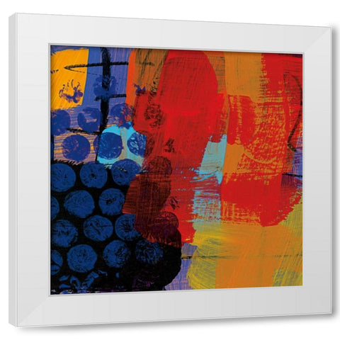 Favorite Pursuit White Modern Wood Framed Art Print by Baker, Brent