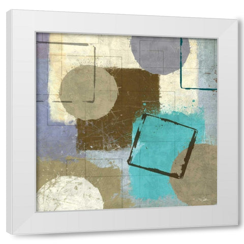 Day Dream II White Modern Wood Framed Art Print by Mallett, Keith