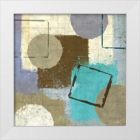 Day Dream II White Modern Wood Framed Art Print by Mallett, Keith