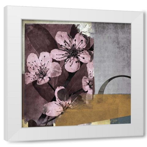 Spring Forward I White Modern Wood Framed Art Print by NOAH