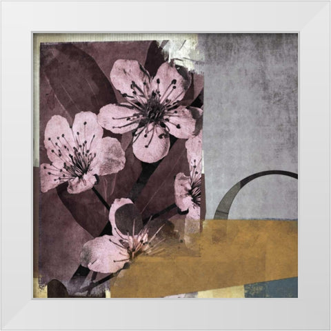 Spring Forward I White Modern Wood Framed Art Print by NOAH