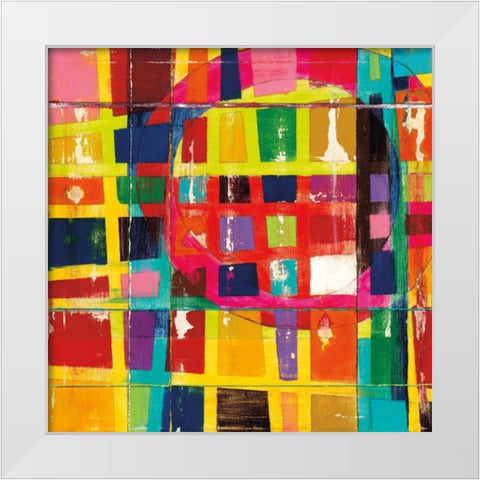 Wonderful Six White Modern Wood Framed Art Print by Vida, Dante