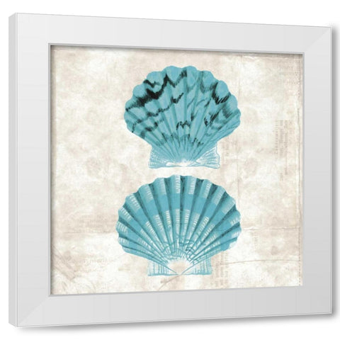 Under the Sea IV White Modern Wood Framed Art Print by Berg, Sabine