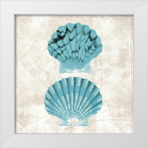 Under the Sea IV White Modern Wood Framed Art Print by Berg, Sabine
