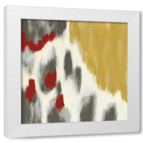 Vibrant II White Modern Wood Framed Art Print by Vindedzis, Rita