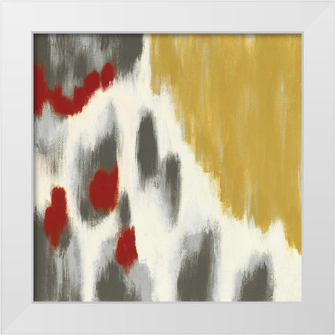 Vibrant II White Modern Wood Framed Art Print by Vindedzis, Rita