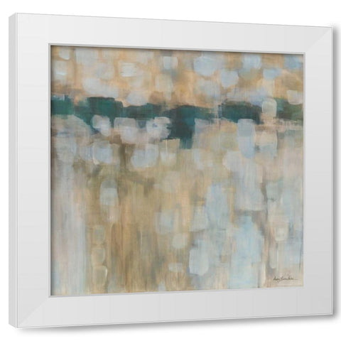 Carbon Neutral White Modern Wood Framed Art Print by Parker, Karen Lorena