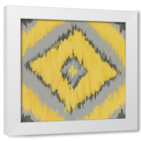 Playful I White Modern Wood Framed Art Print by Vindedzis, Rita