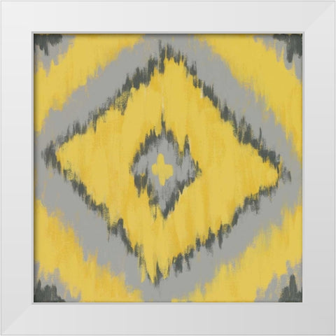 Playful I White Modern Wood Framed Art Print by Vindedzis, Rita