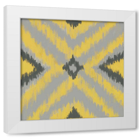 Playful II White Modern Wood Framed Art Print by Vindedzis, Rita