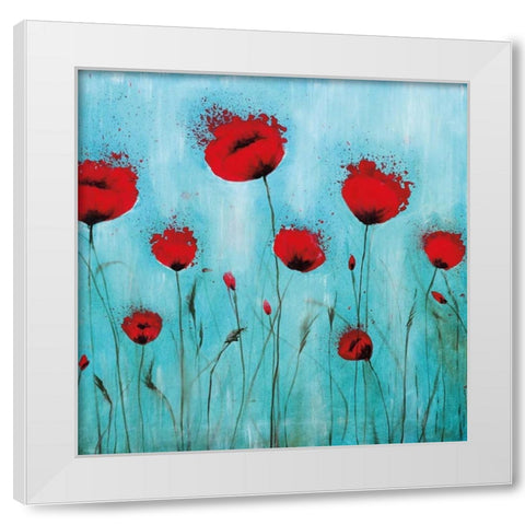 Endless Summer I White Modern Wood Framed Art Print by Brink, Catherine