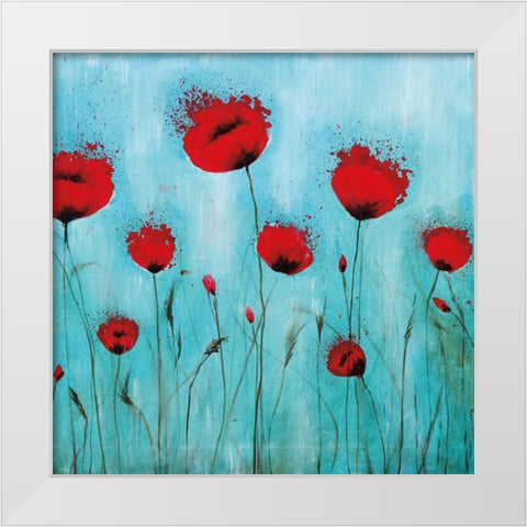 Endless Summer I White Modern Wood Framed Art Print by Brink, Catherine