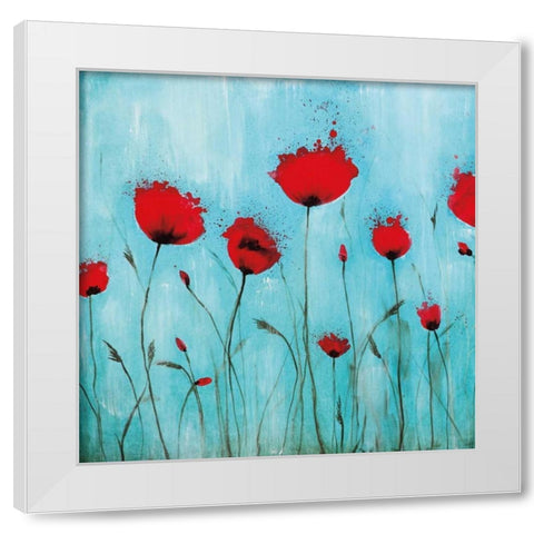 Endless Summer II White Modern Wood Framed Art Print by Brink, Catherine