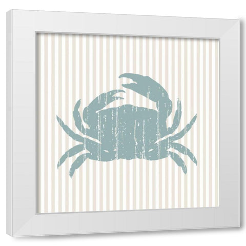 From the Sea I White Modern Wood Framed Art Print by Berg, Sabine