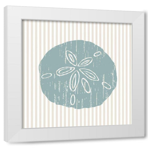 From the Sea II White Modern Wood Framed Art Print by Berg, Sabine