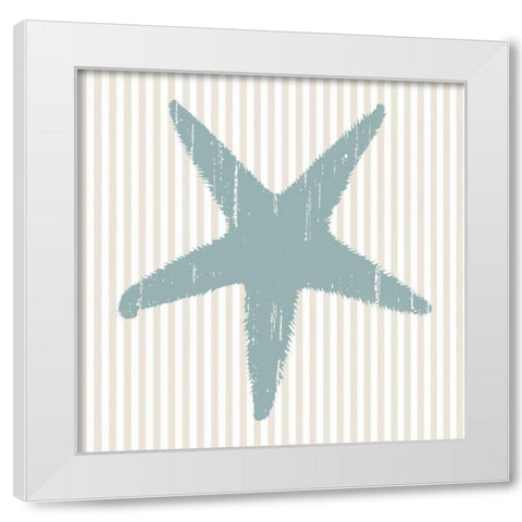 From the Sea IV White Modern Wood Framed Art Print by Berg, Sabine
