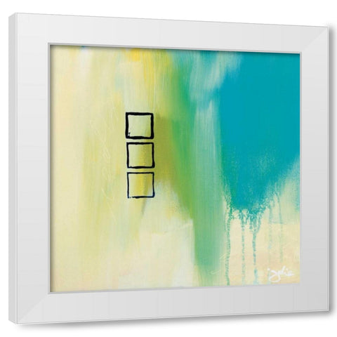 No One White Modern Wood Framed Art Print by Hawkins, Julie