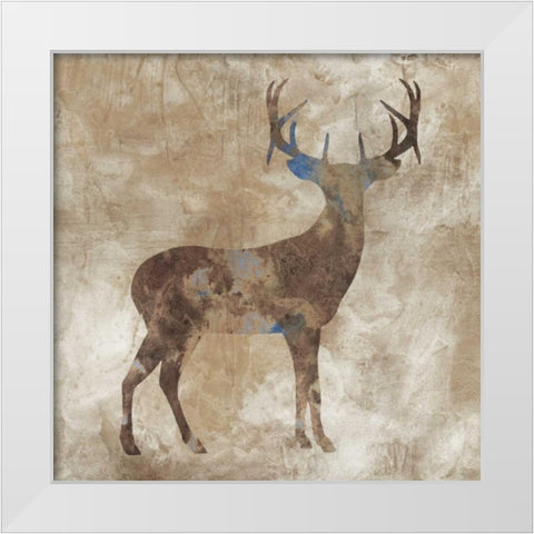 Oh Dear I White Modern Wood Framed Art Print by Fontaine, Stephane