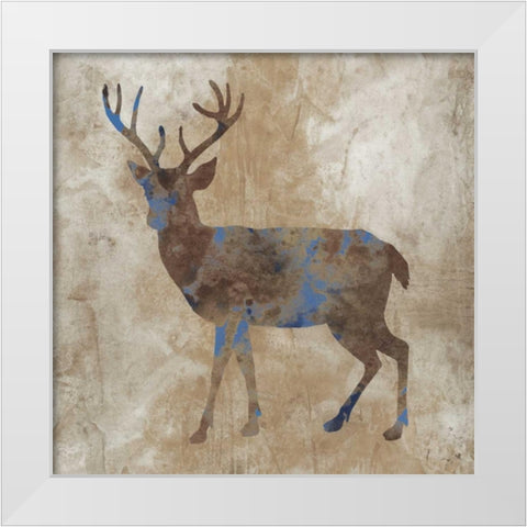Oh Dear II White Modern Wood Framed Art Print by Fontaine, Stephane