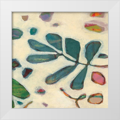 Sweet Surprise II White Modern Wood Framed Art Print by Weber, Jennifer