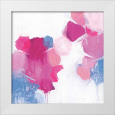 Every Other Day White Modern Wood Framed Art Print by Hawkins, Julie
