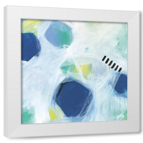 Brink Me To Life White Modern Wood Framed Art Print by Hawkins, Julie