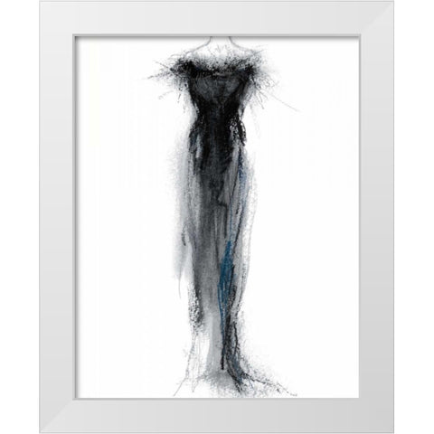 The Dressing Room III White Modern Wood Framed Art Print by Stajan-Ferkul, Andrea