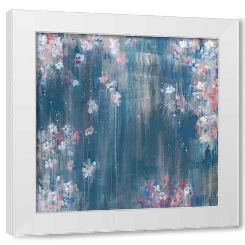 Night Fall White Modern Wood Framed Art Print by Cole, Macy