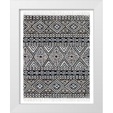 Magic Carpet Ride I White Modern Wood Framed Art Print by Stajan-Ferkul, Andrea