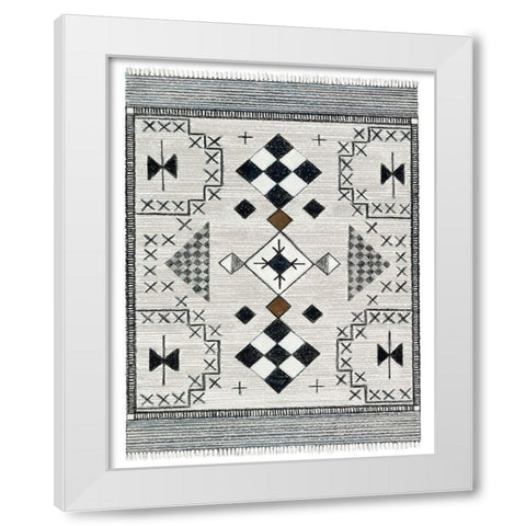 Magic Carpet Ride II White Modern Wood Framed Art Print by Stajan-Ferkul, Andrea