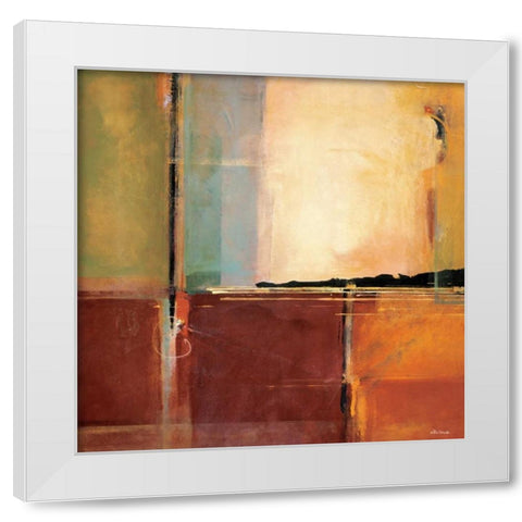 Breakers White Modern Wood Framed Art Print by Li-Leger, Noah