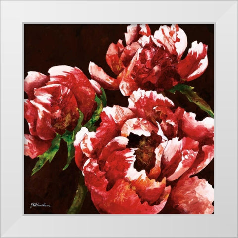 Glory Be To White Modern Wood Framed Art Print by Kamikura, Joyce