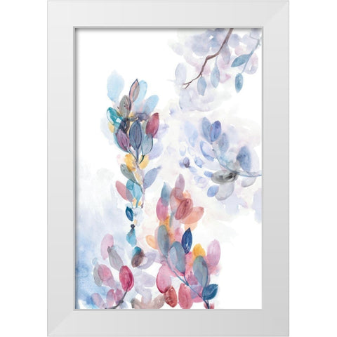 Spring Borough I  White Modern Wood Framed Art Print by Meyers, Rebecca