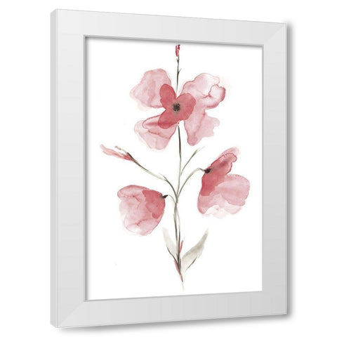 Love in Bordeaux II White Modern Wood Framed Art Print by Golden, Corrie